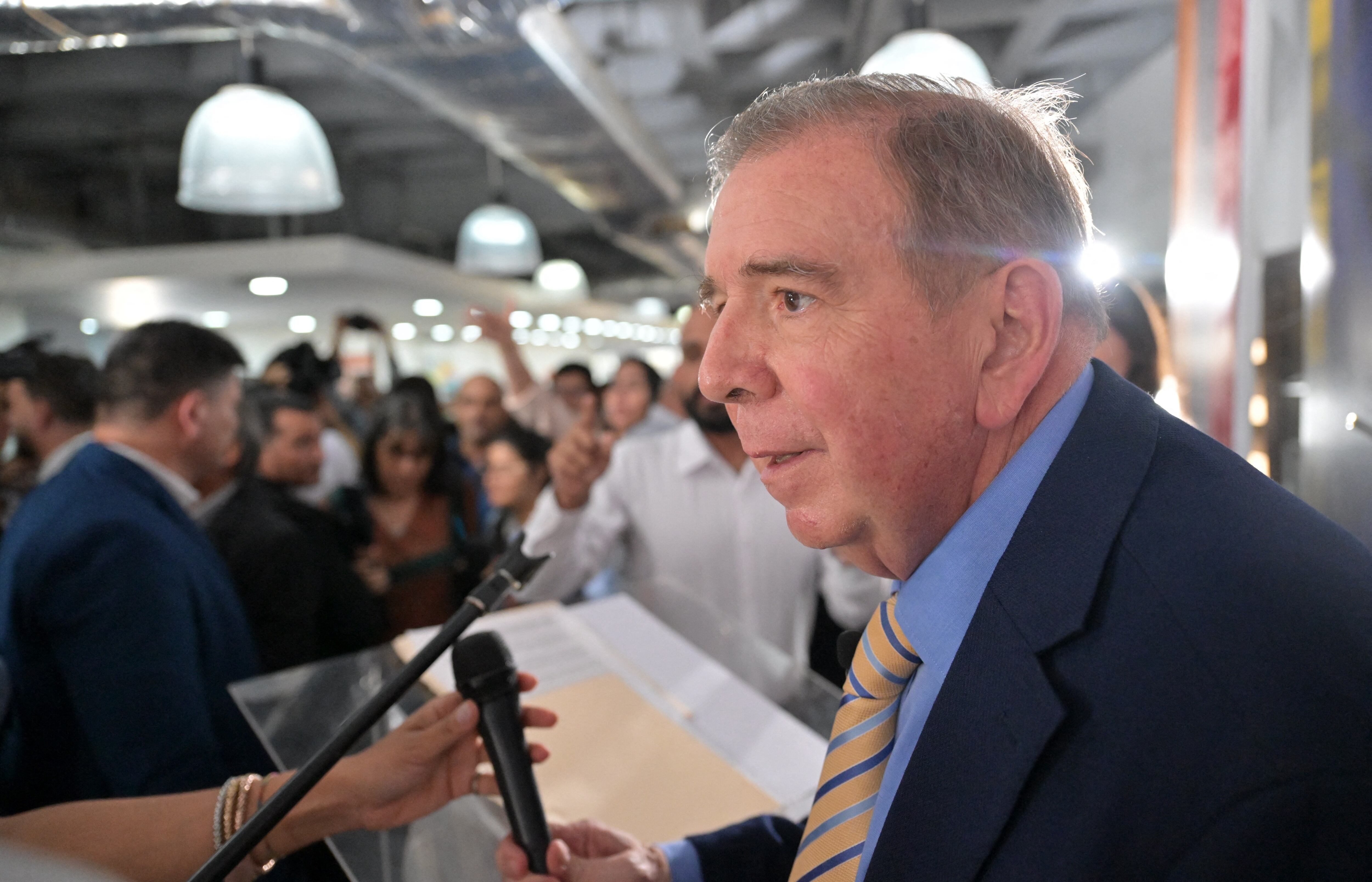 Edmundo Gonzalez Urrutia FOTO :  Juan BARRETO / AFP JUAN BARRETO/AFP via Getty Images