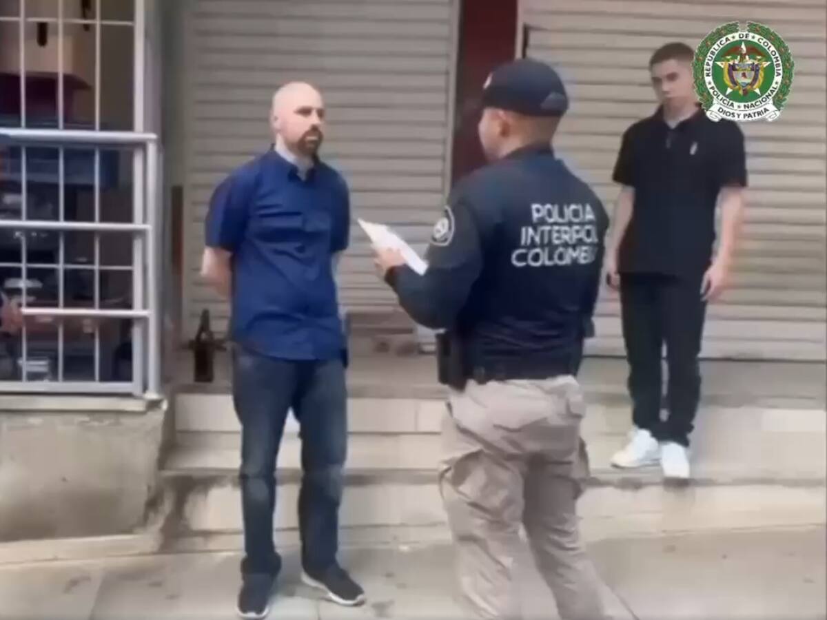 Capturado ciudadano alemán que tenía circular roja de la Interpol en Piedecuesta, Santander