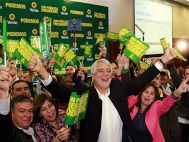 La candidatura de Enrique Peñalosa pasa por su mejor momento. Foto: Alianza Verde / Difusión