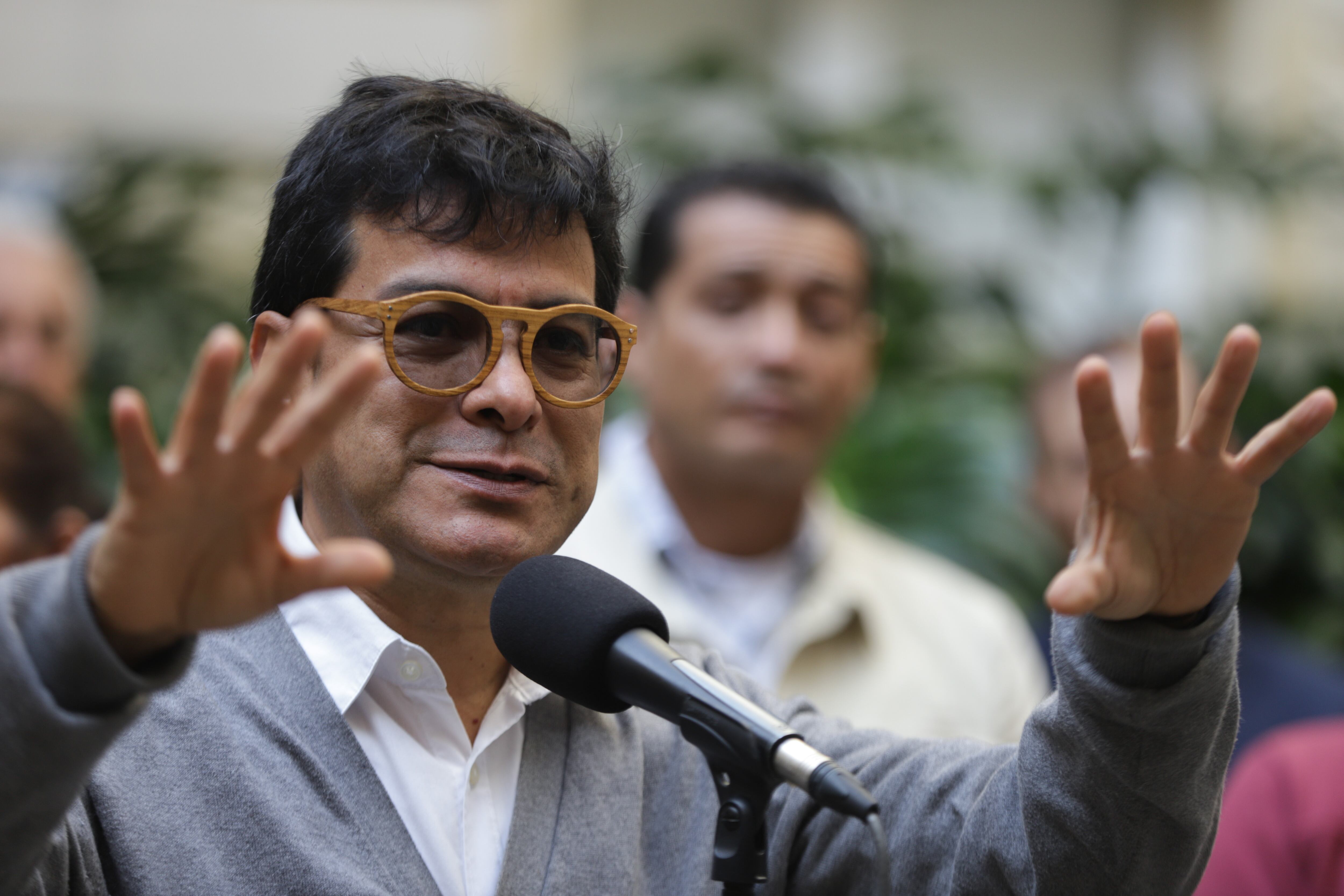 Danilo Rueda, Comisionado de Paz. (Colprensa - Álvaro Tavera)