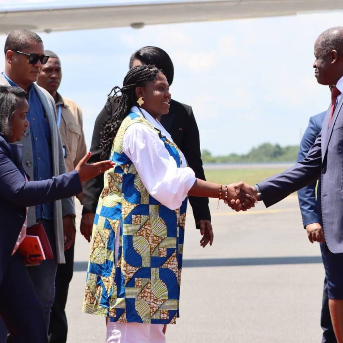 Vicepresidenta Francia Márquez ya está en Sudáfrica