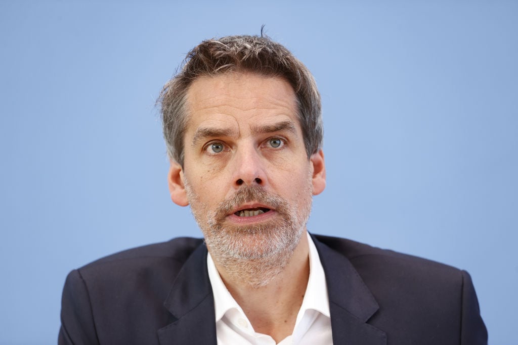 Portavoz del Gobierno Alemán, Steffen Hebestreit. Foto: Getty Images