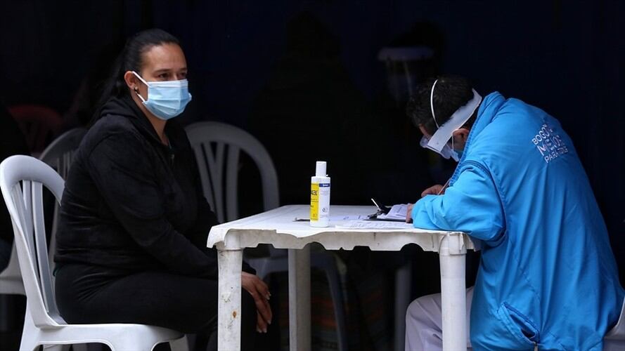 Casos de COVID-19 en Colombia. Foto: Colprensa