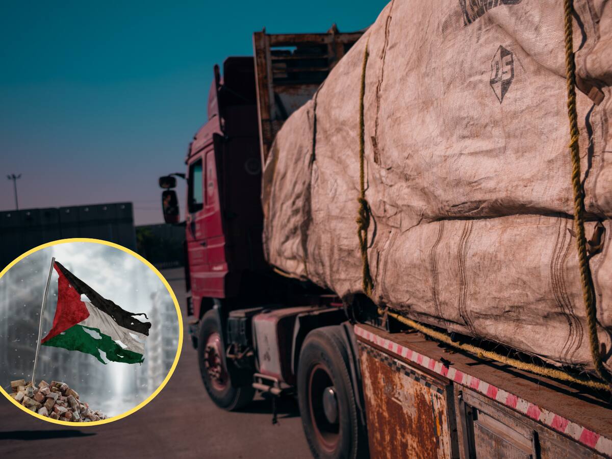 Hamás dijo que han entrado 853 camiones de ayuda a Gaza en 10 días, mientras Israel dijo que 1.950