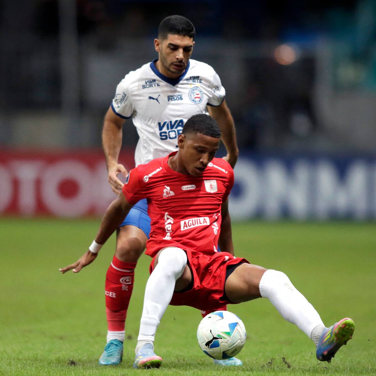 América empató 0-0 ante Bahía y rescató un empate en los ‘playoffs’ de la Copa Sudamericana