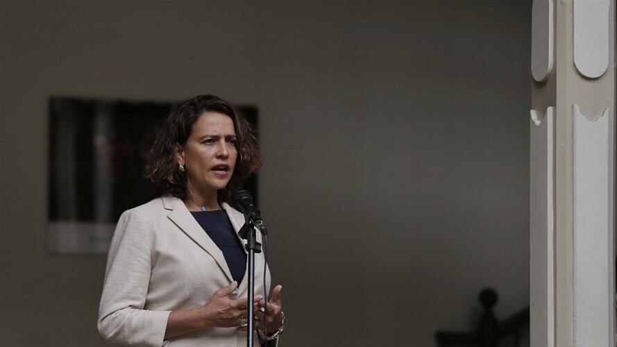 La ministra del Interior, Nancy Patricia Gutiérrez, explicó que detrás de estas dinámicas de violencia está el narcotráfico. Foto: Colprensa