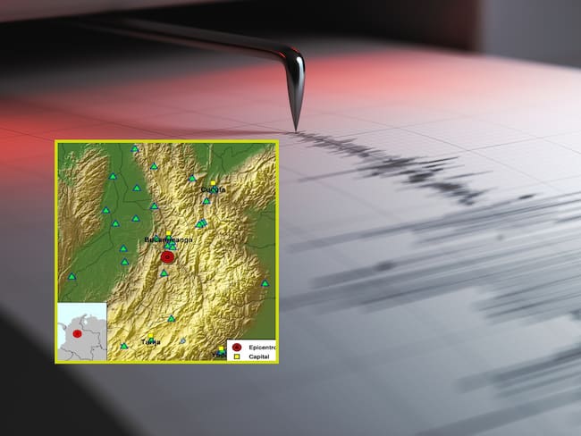 Fuerte temblor sacudió a Colombia en la madrugada de este miércoles