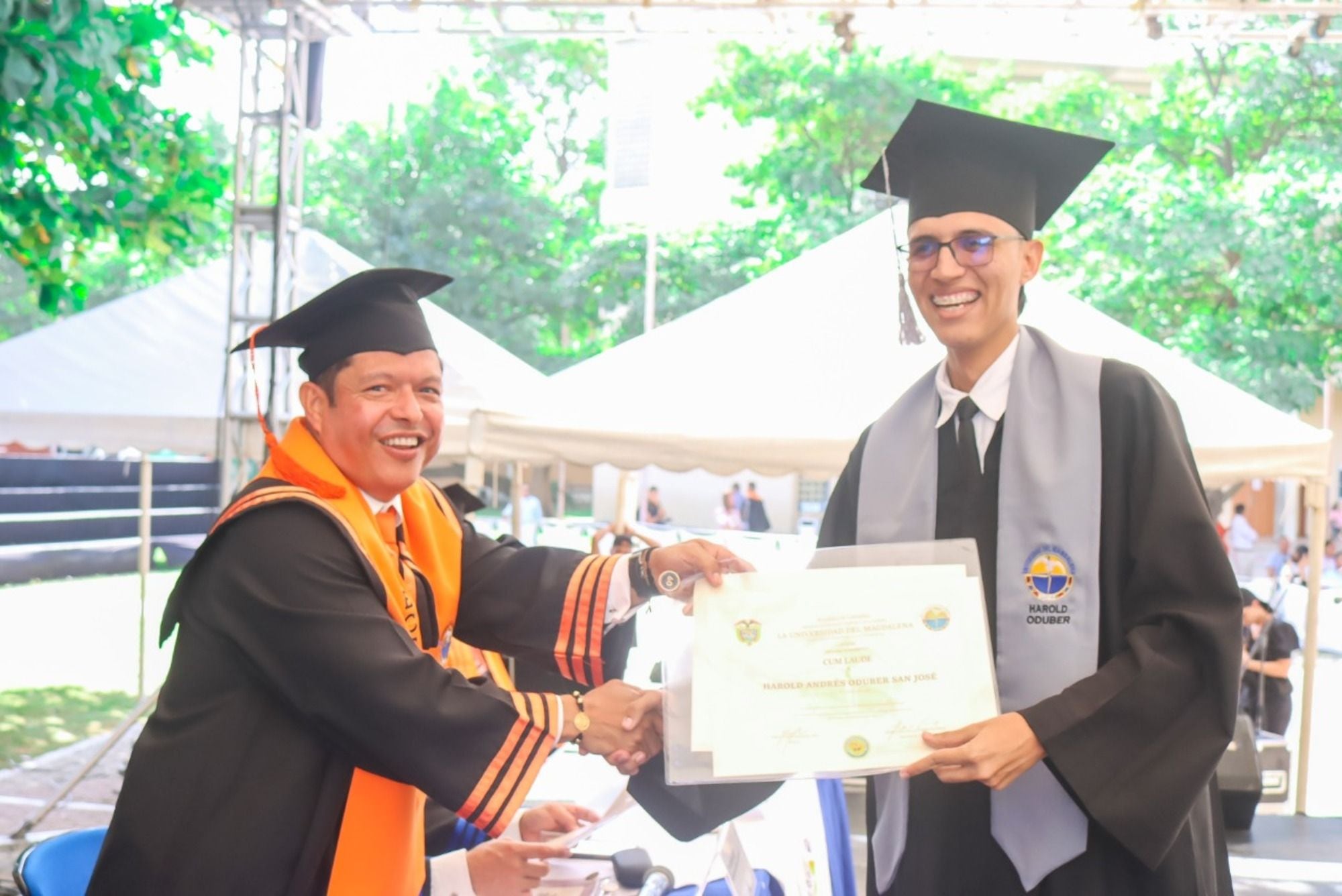 Primer graduado del programa Talento Magdalena/ Universidad del Magdalena