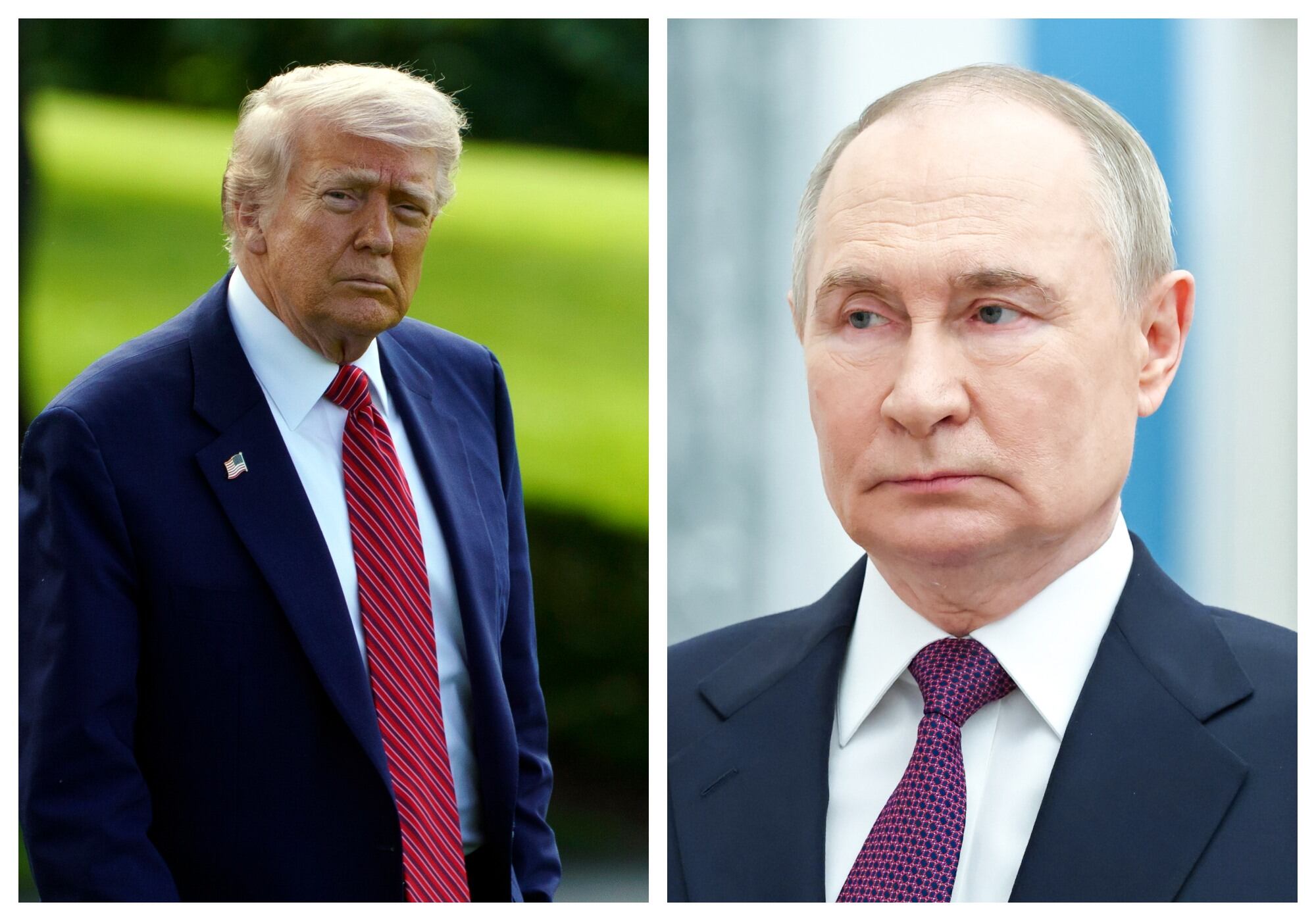 Trumpo tachó de "loco" a Putín por ataque a Ucrania. Foto: EFE