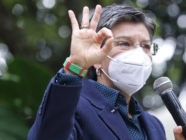 Alcaldesa de Bogotá, Claudia López. Foto: Colprensa - Camila Díaz