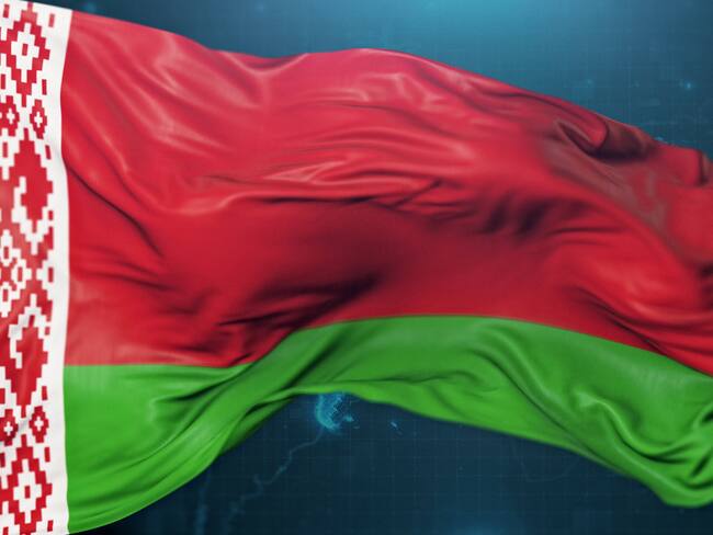 Bandera de Bielorrusia. Foto: Getty Images.