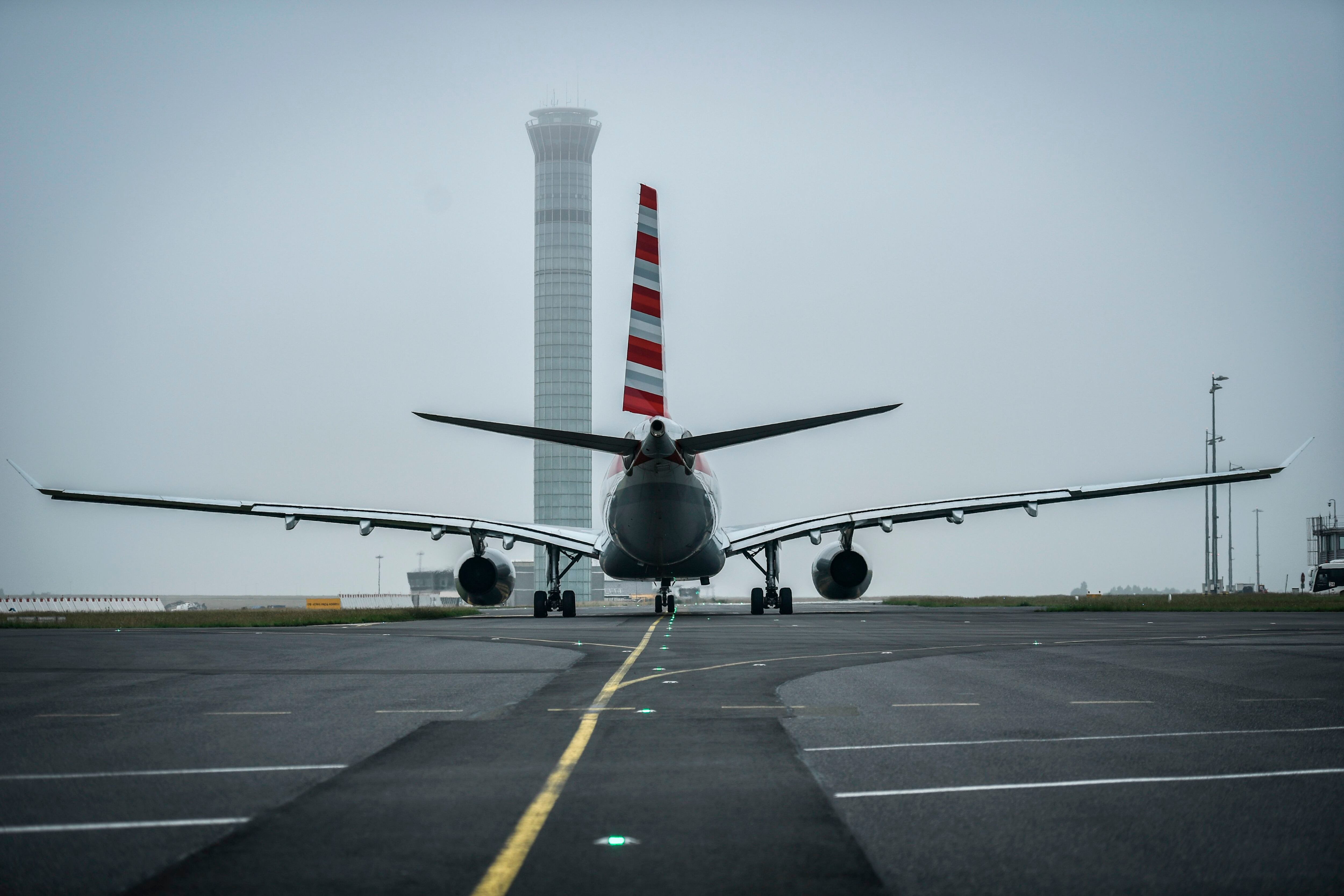 An air plane is pictured on the runway on June 8, 2018 at Roissy Charles de Gaulle airport, north of Paris. (Photo by STEPHANE DE SAKUTIN / AFP)        (Photo credit should read STEPHANE DE SAKUTIN/AFP via Getty Images)