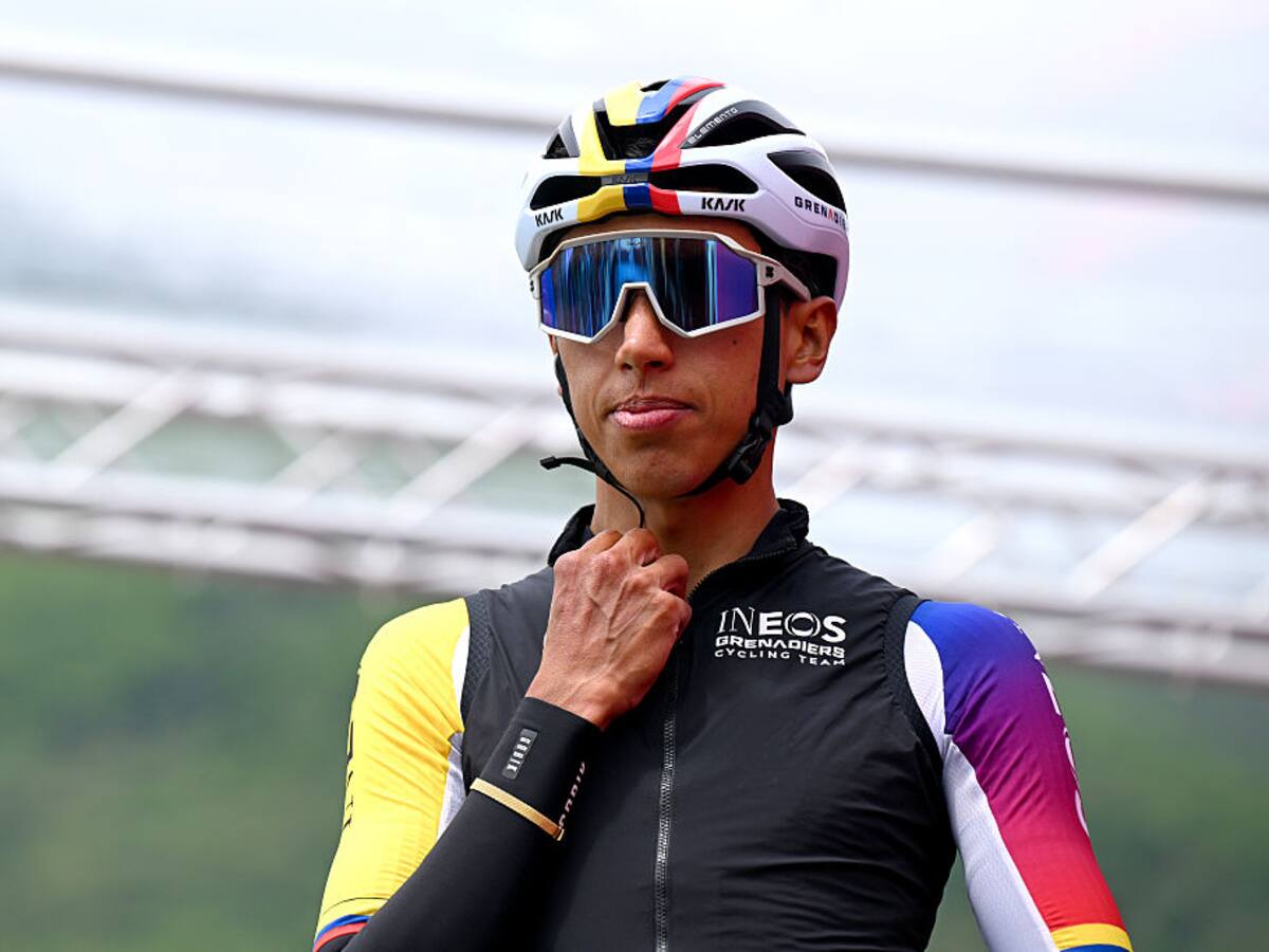 Egan Bernal, imparable en el Giro de Italia: es séptimo en la clasificación general