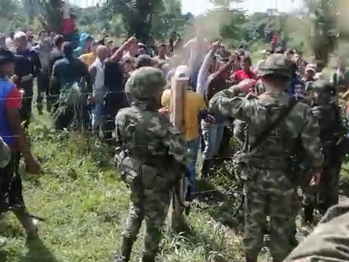 140 soldados secuestrados cuando realizaban labores de erradicación de cultivos ilícitos en Tibú
