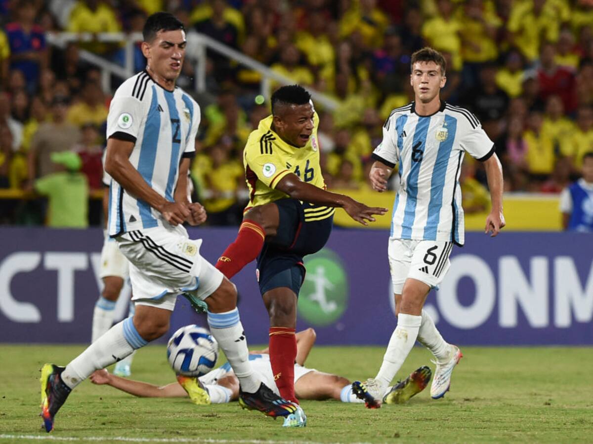La ilusión sigue intacta, Colombia Sub-20 derrotó 1-0 a Argentina y clasificó
