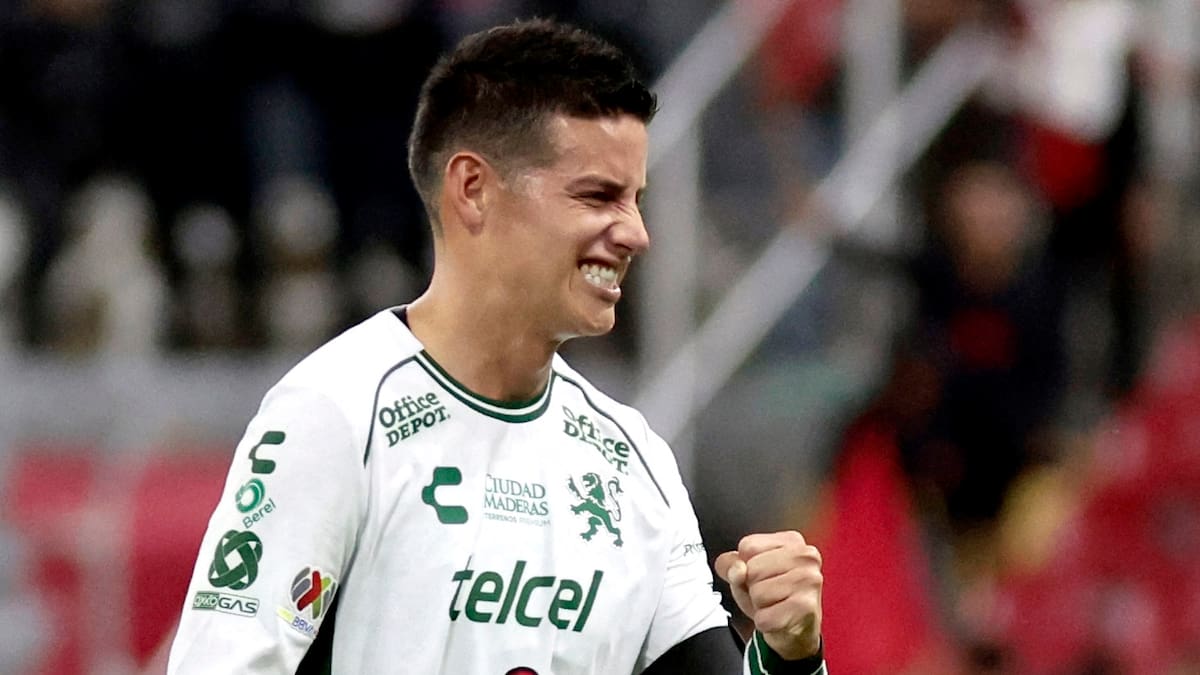 Video: James marcó su primer gol con el Club León en México ante Juárez