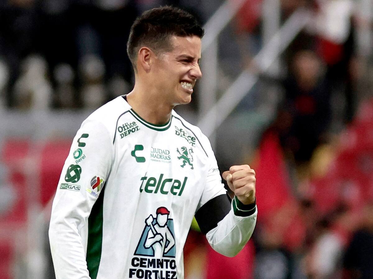 Video: James marcó su primer gol con el Club León en México ante Juárez