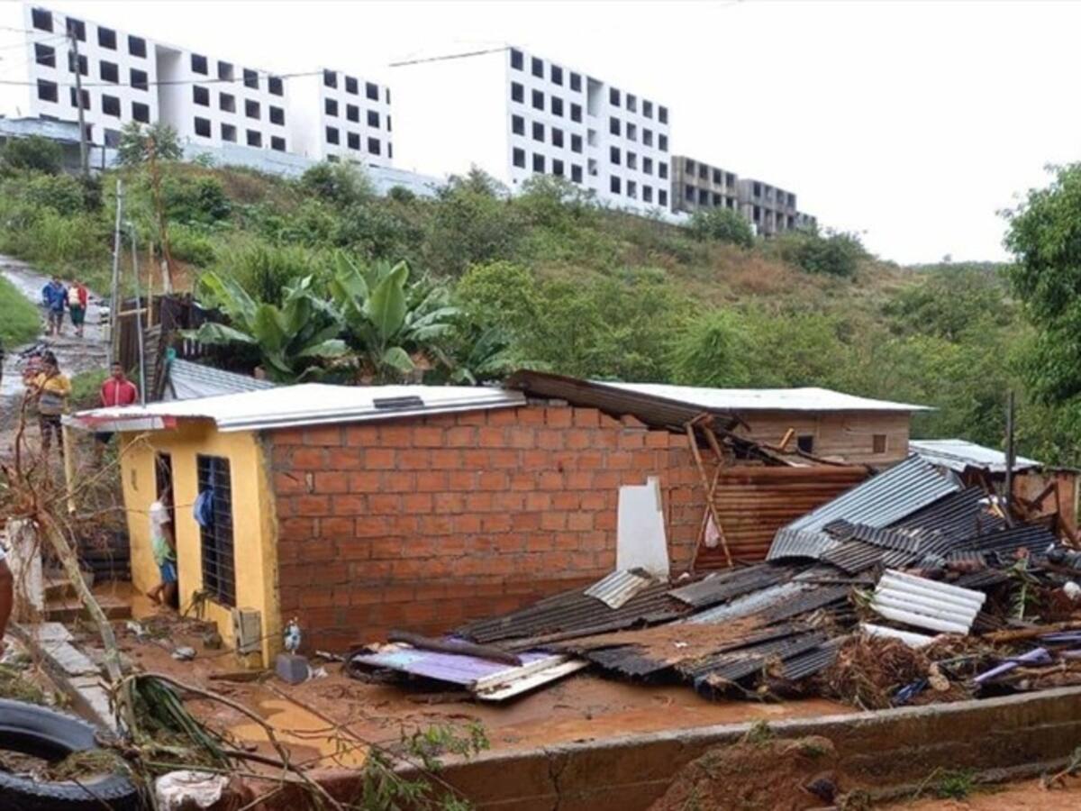 Fuertes lluvias en Dagua, Valle del Cauca, dejan al menos 57 familias afectadas