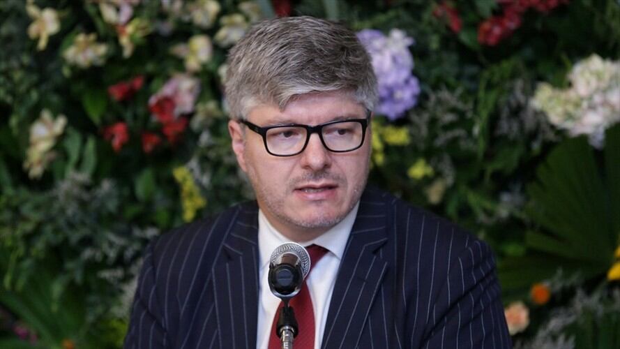 Juan Carlos Salazar fue elegido por el Consejo de la Organización de Aviación Civil Internacional (OACI), como nuevo secretario general de la organización internacional. Foto: Colprensa / DIEGO PINEDA