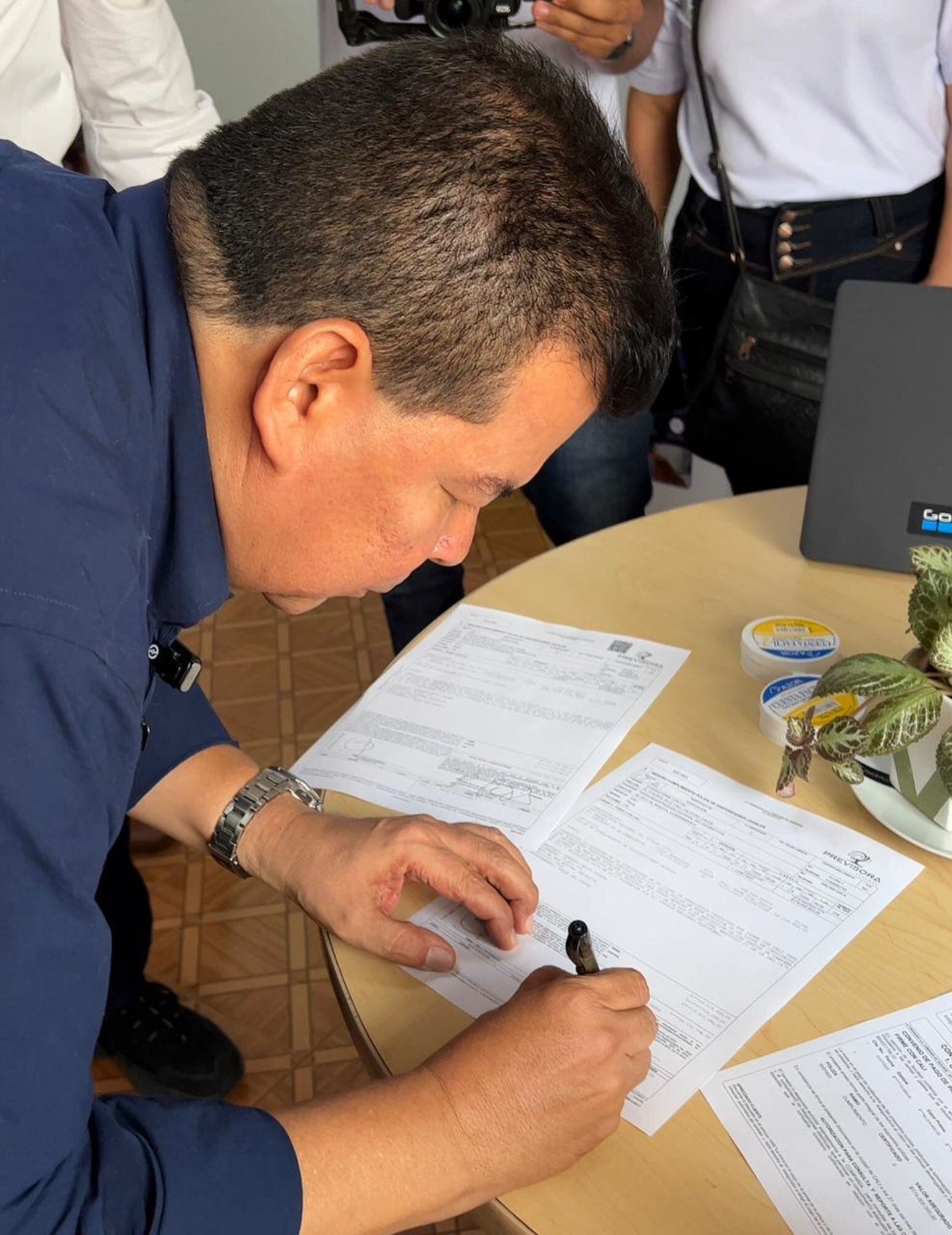 Roberto Ortiz lidera la intención de voto a la Alcaldía de Cali. Foto: Cortesía.
