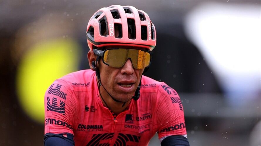 Rigoberto Urán, ciclista colombiano en el Tour de Francia 2021. Foto: Tim de Waele/Getty Images