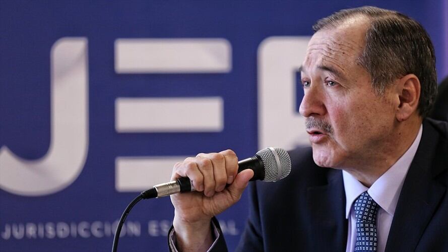 Presidente de la JEP, Eduardo Cifuentes. Foto: Colprensa