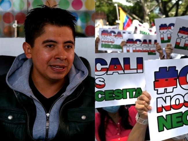 Comentario de Ariel Ávila sobre marcha del silencio en Cali genera polémica. Foto: Colprensa/ Getty Images