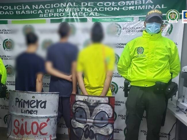 Los adolescentes no aceptaron los cargos imputados. Foto: Fiscalía General de la Nación