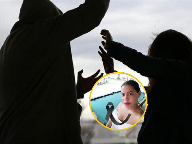 Luisa Ricaurte, víctima de feminicidio en zona rural de La Dorada, Caldas. Fotos: archivo y Facebook Noticias Doradita Regional.