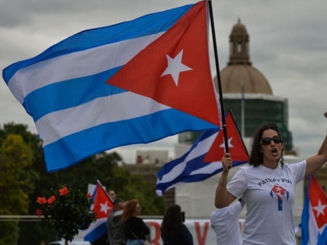 Foto de referencia de las protestas en Cuba. Foto: Getty Images