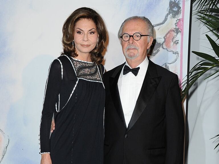 Sophia Vari y Fernando Botero (2013) // Foto: Getty Images
