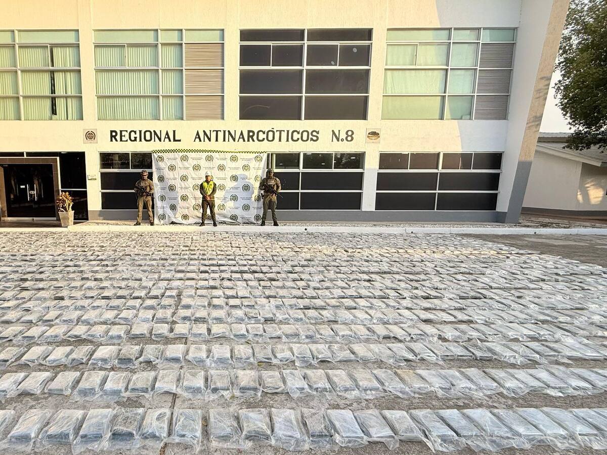 Incautados 1.400 kilos de cocaína en Santa Marta con destino a Reino Unido