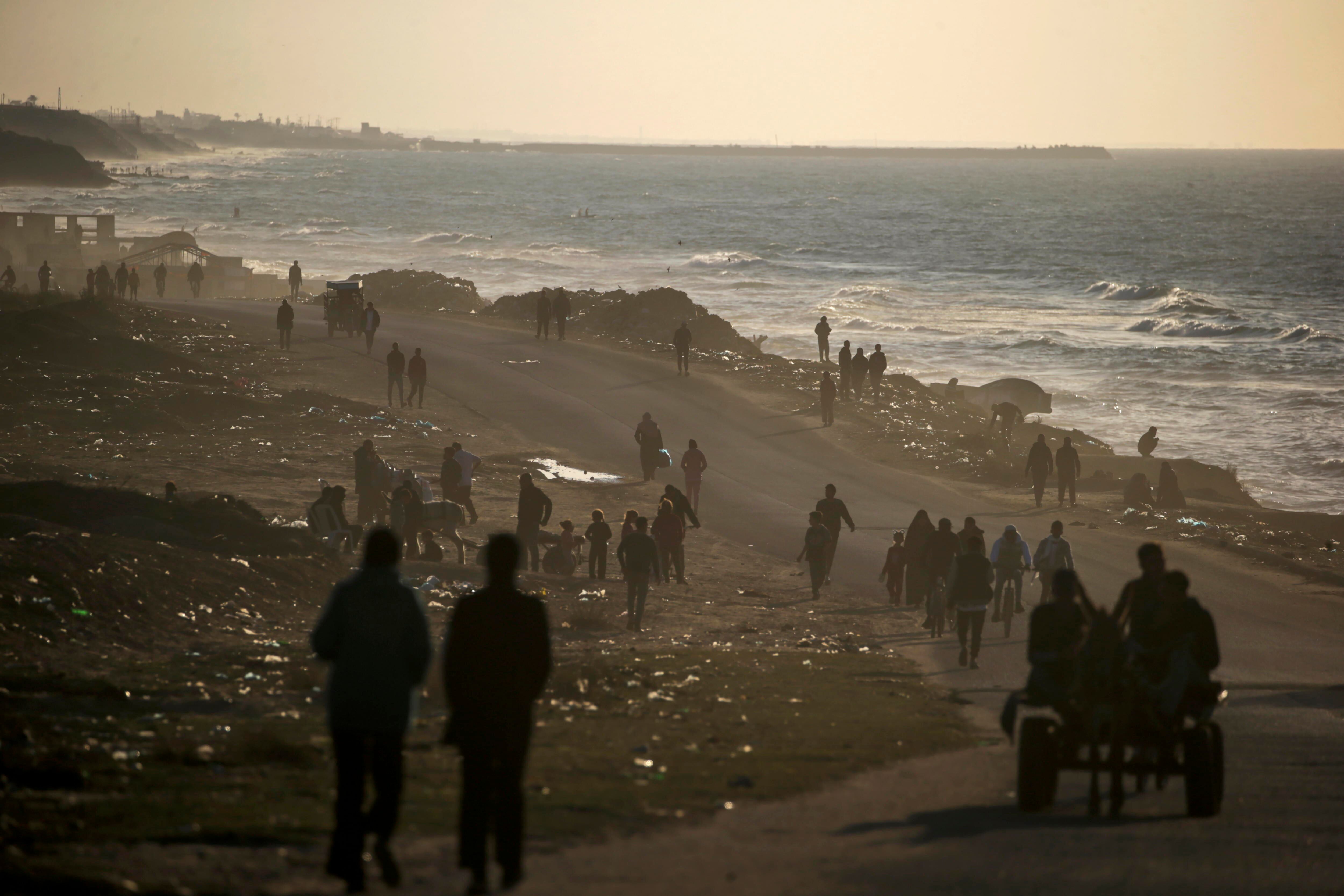 Refugiados en Gaza | Foto: EFE