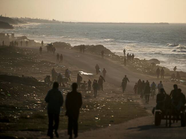 Refugiados en Gaza | Foto: EFE