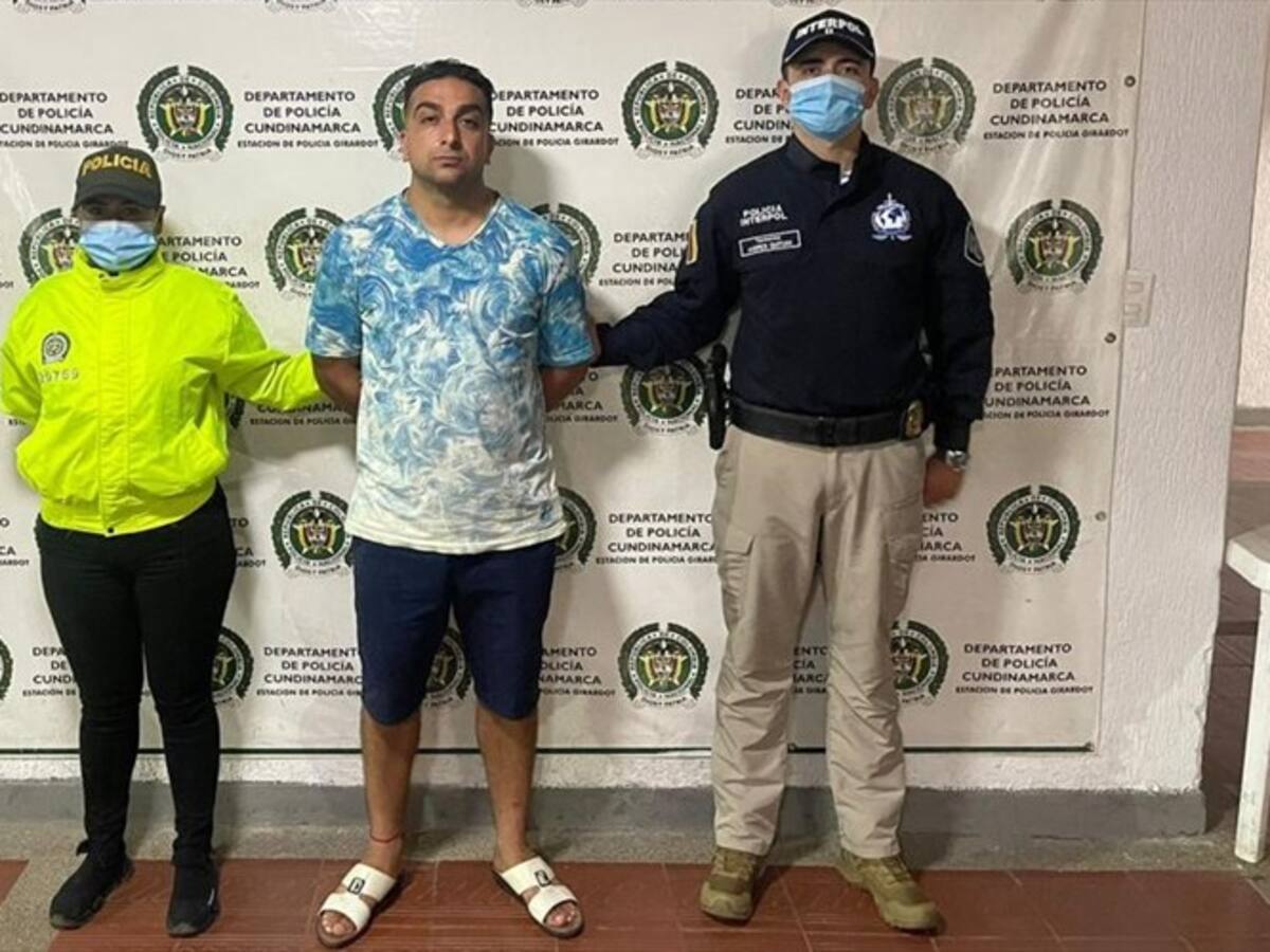 Capturado en Girardot ciudadano Turco dedicado al blanqueo de capitales