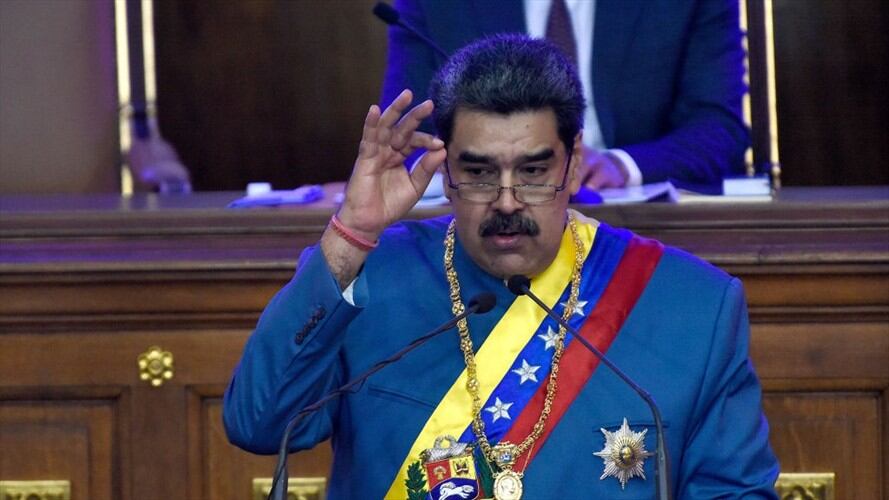 Maduro aseguró que uno de sus ministros, Aristóbulo Istúriz, está siendo tratado con Carvativir.. Foto: Getty Images