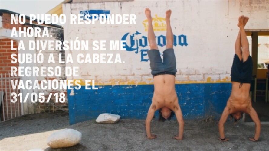 No más días acumulados de vacaciones #Wooohooo. Foto: #AliadosW