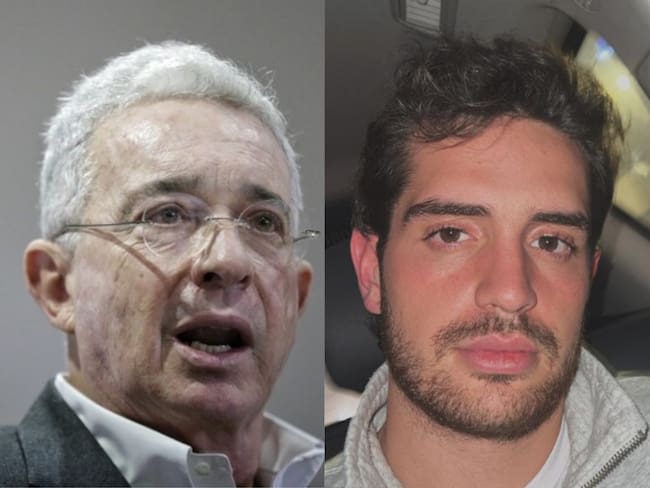 Álvaro Uribe y Juan José Lafaurie. Foto: Colprensa - Sergio Acero / Instagram: @juanjoselafaurie