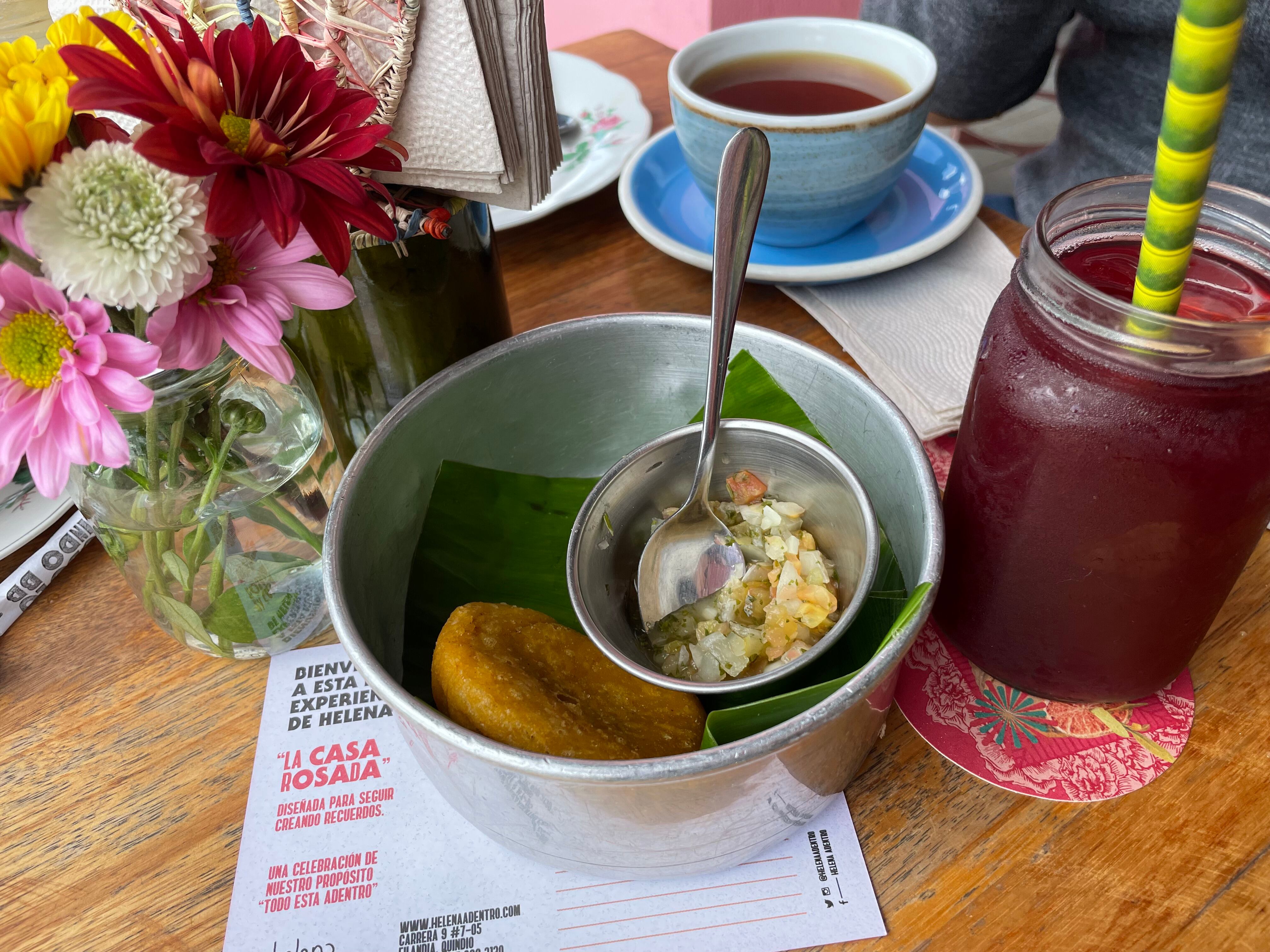 Para almorzar en Filandia, Quindío. Foto: Zaida Piñeros