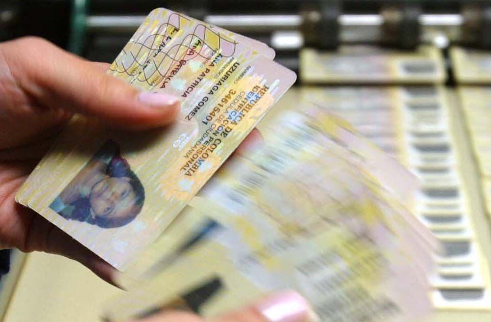 Foto de referencia de la expedición de cédulas. Foto: Colprensa