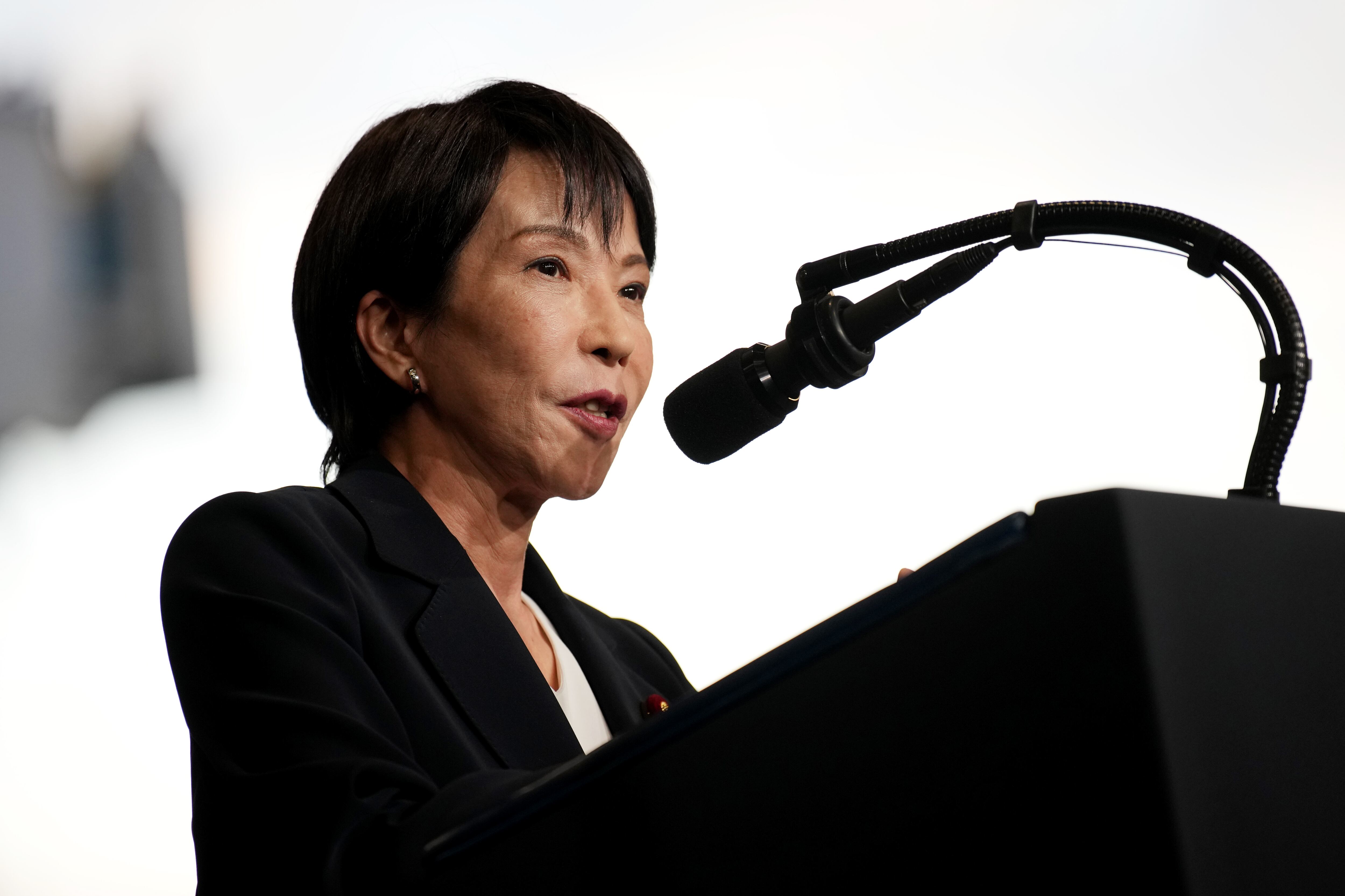 Primer ministra de Japón, Sanae Takachi. Foto: Andrew Harnik/Getty Images