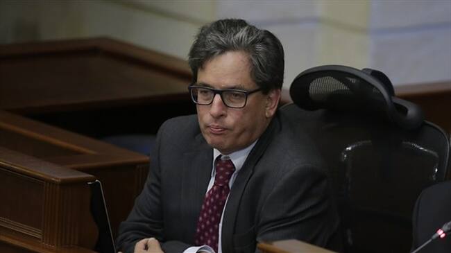 Ministro de Hacienda, Alberto Carrasquilla. Foto: Colprensa