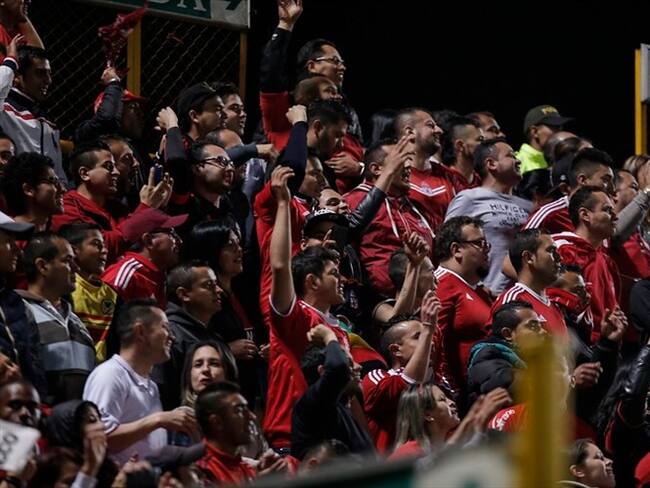 Hinchas del América de Cali. Foto: Colprensa