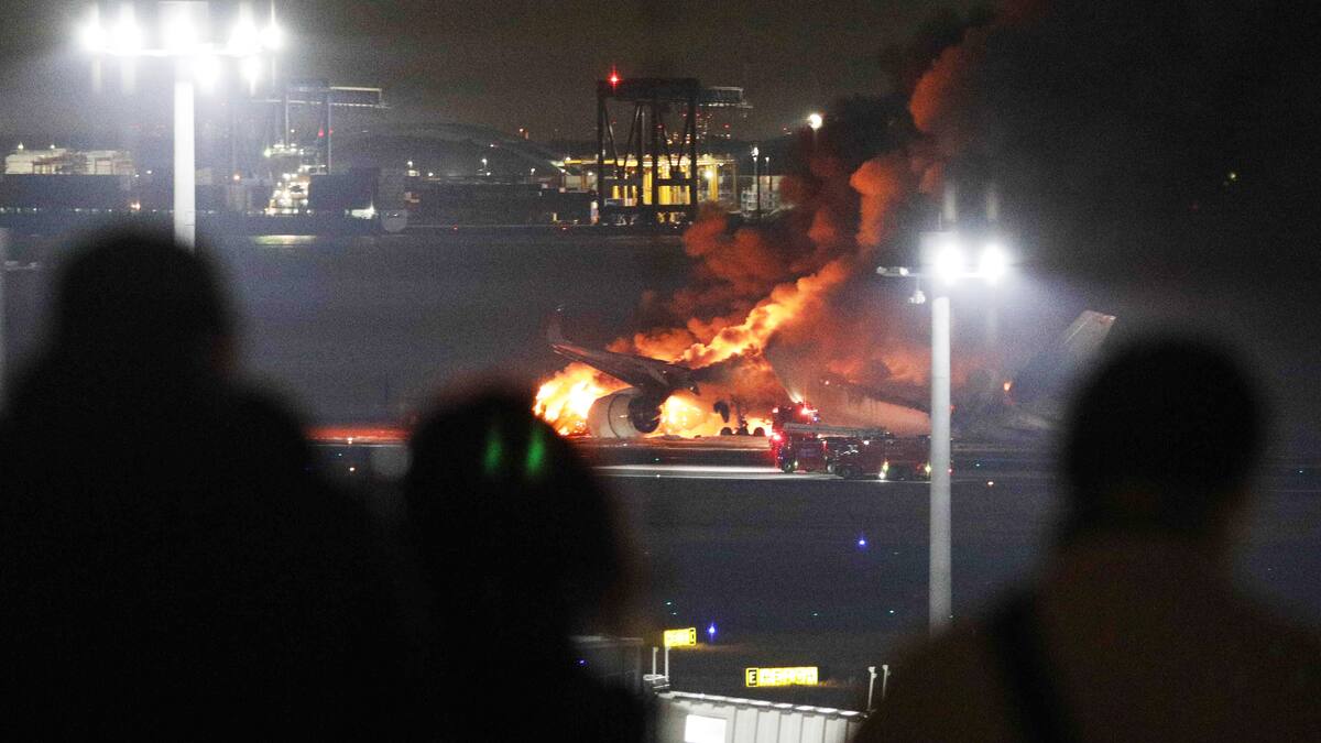 “Seguir instrucciones fue clave para sobrevivir”: pasajero del avión incendiado en Japón