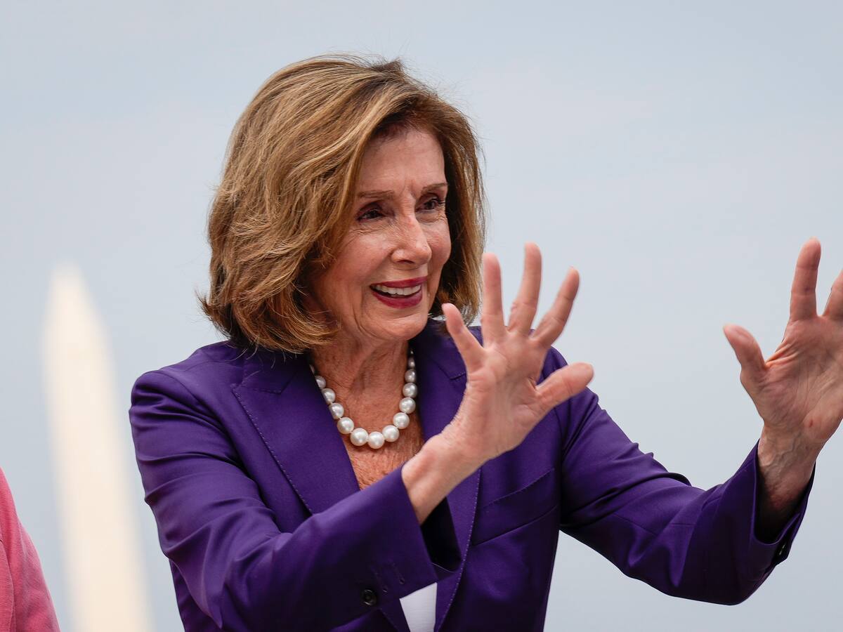 Nancy Pelosi aseguró que llegó a Taiwán en son de “paz para la región”