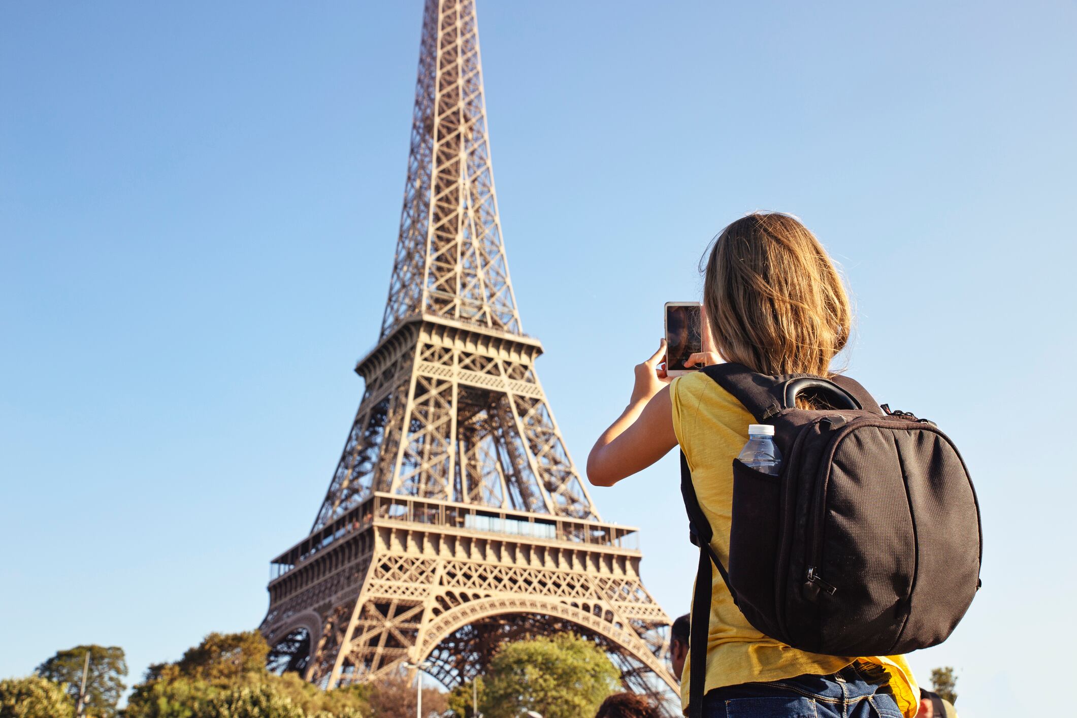 Turista en Francia. Foto: Getty Images.