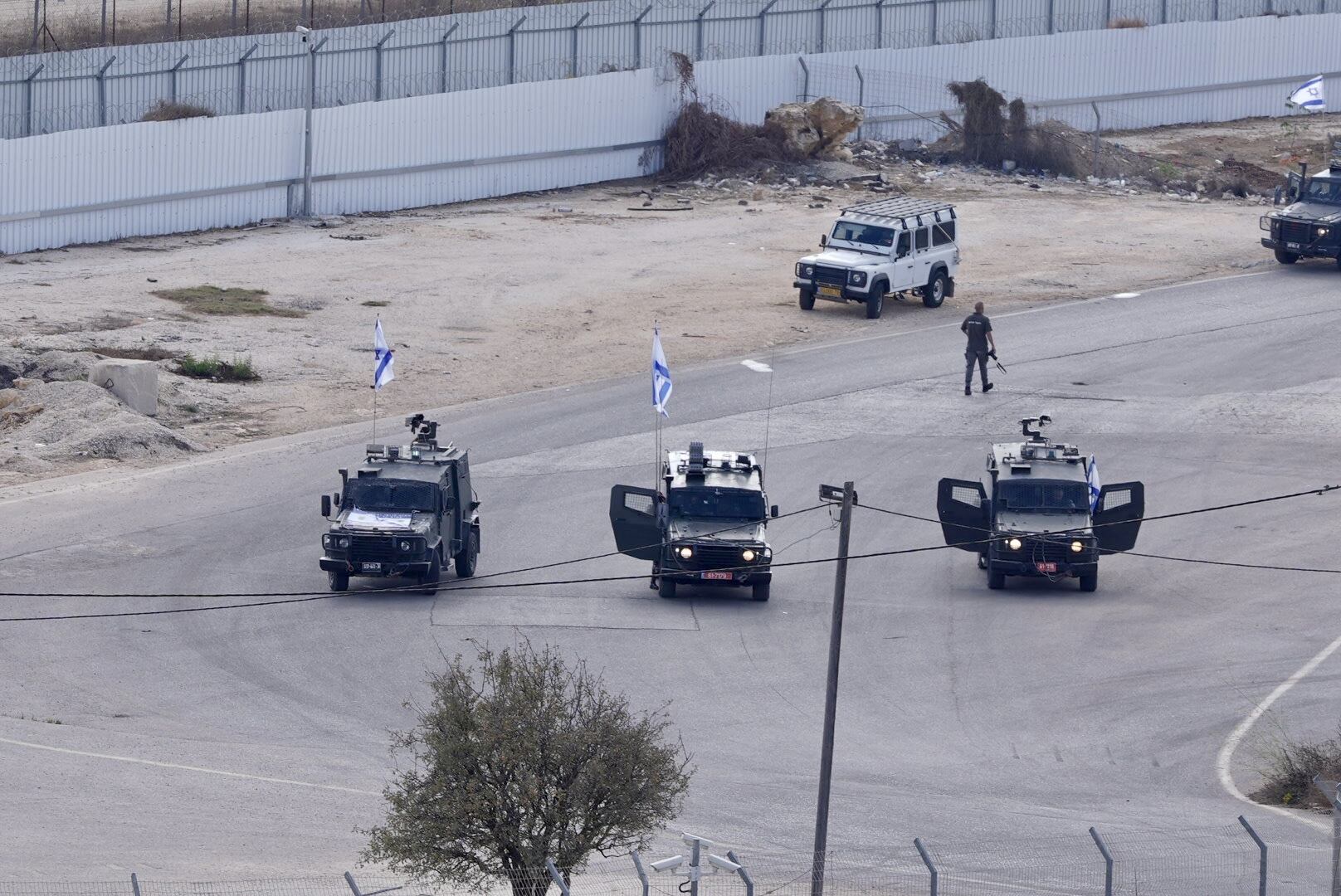 Fuerzas israelíes. Issam Rimawi/Anadolu via Getty Images)