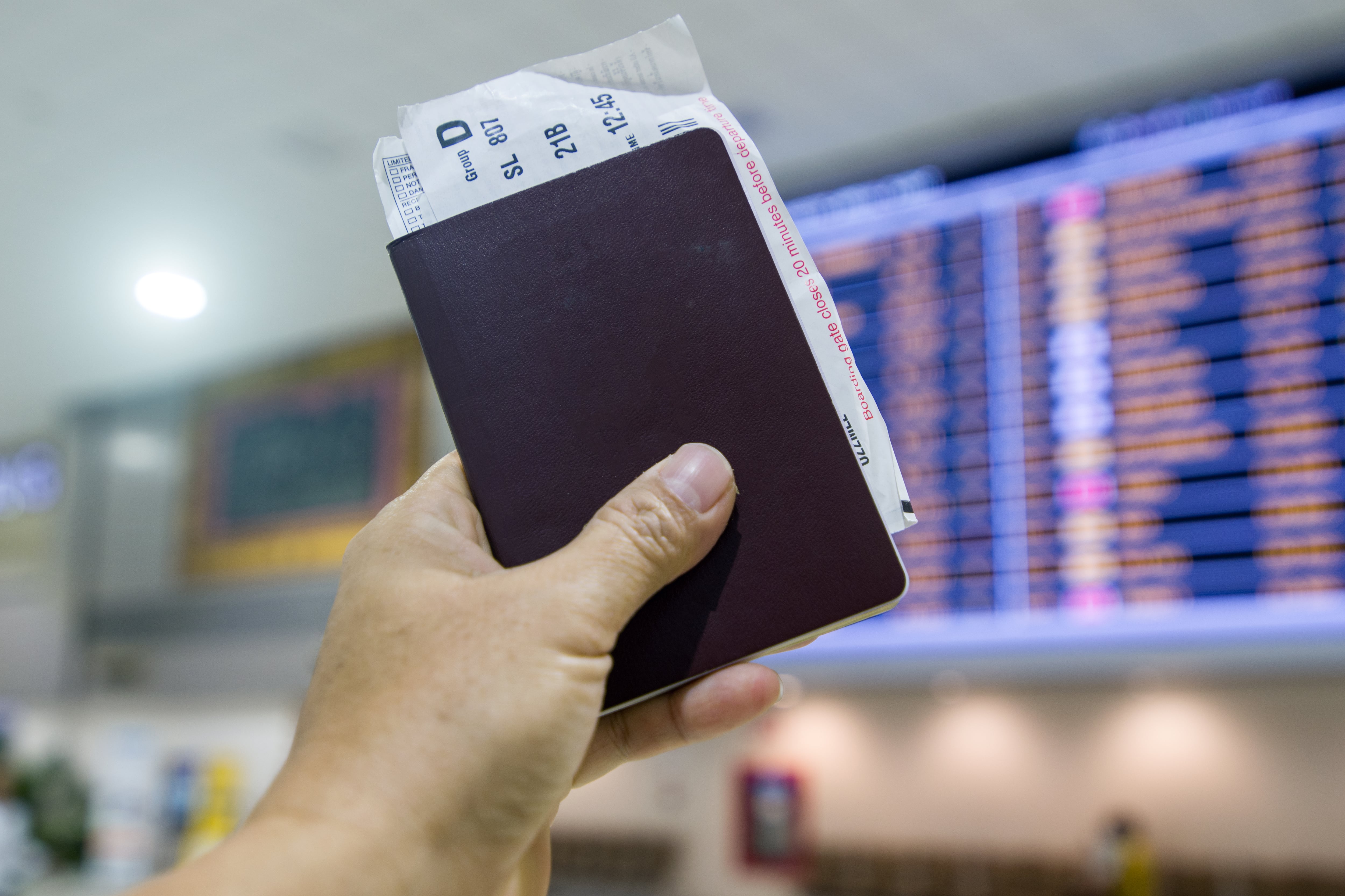 Imagen de referencia de pasaporte. Foto: Getty Images.