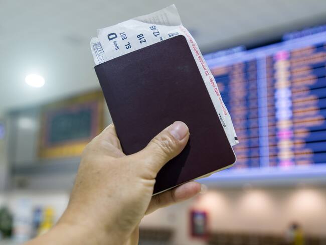 Imagen de referencia de pasaporte. Foto: Getty Images.