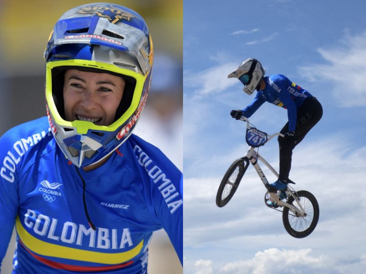 Mariana Pajón y Diego Arboleda.